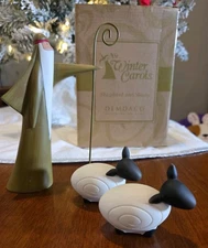 Winter Carols Taller Shepherd With Two Sheep By Demdaco