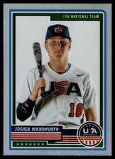 2023 Panini Stars & Stripes JOSHUA WOODWORTH SILVER PRIZM #40