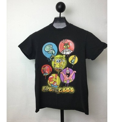 Nickelodeon SpongeBob Squarepants Graffiti Style T shirt S/M