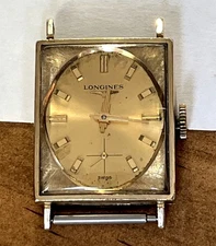 Vintage* 1960s Longines 10K Gold-Filled 17 Jewels Men's Watch 1137-370 - Runs