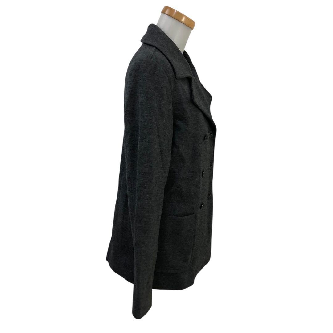 Burberry Blue Label Vintage Jacket Gray Wool With Buttons Size 38 For Women thumbnail 7