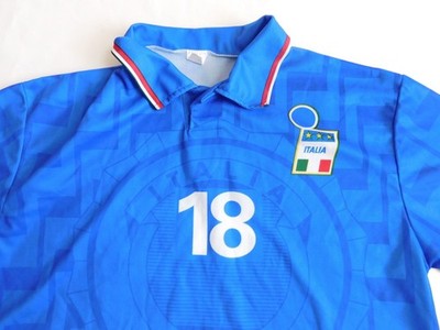 Roberto BAGGIO 18 ITALY 1998 WC World Cup Home and Away Blue