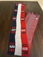 Team USA Knitmakers Soccer Scarf 80 X 10