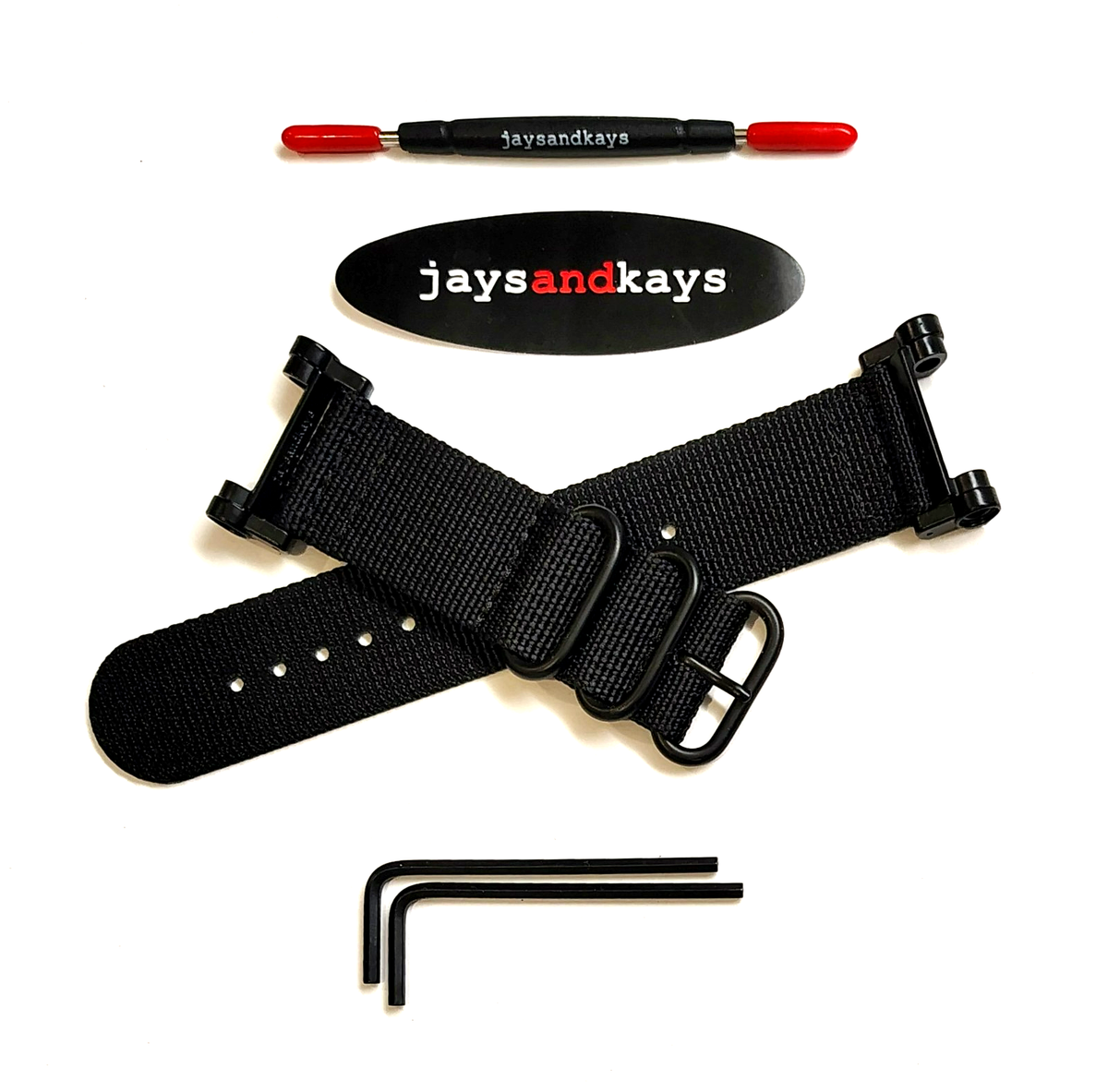 JaysAndKays® Metal Adapters Kit for Casio GShock GWFD1000 Frogman