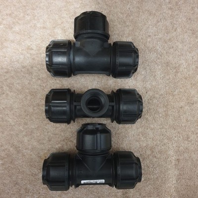 GLEICHES T-STÜCK 32mm/1'' x2 GLEICHES T-STÜCK 32mm/1''x3/4''x1 GLEICHES WELLENBOGEN 32mm/1'' x3 Philmac Posten
