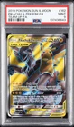 2019 POKEMON SUN & MOON TEAM UP #162 FULL ART/PIKACHU & ZEKROM GX PSA 9
