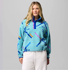 Columbia Helvetia II Women’s M 1/2 Snap Fleece Pullover Jacket PDX Carpet