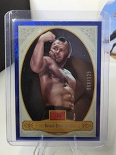 2025 Panini Combat Anthology - Golden Age Ivan Putski #24 Blue Fireworks /125