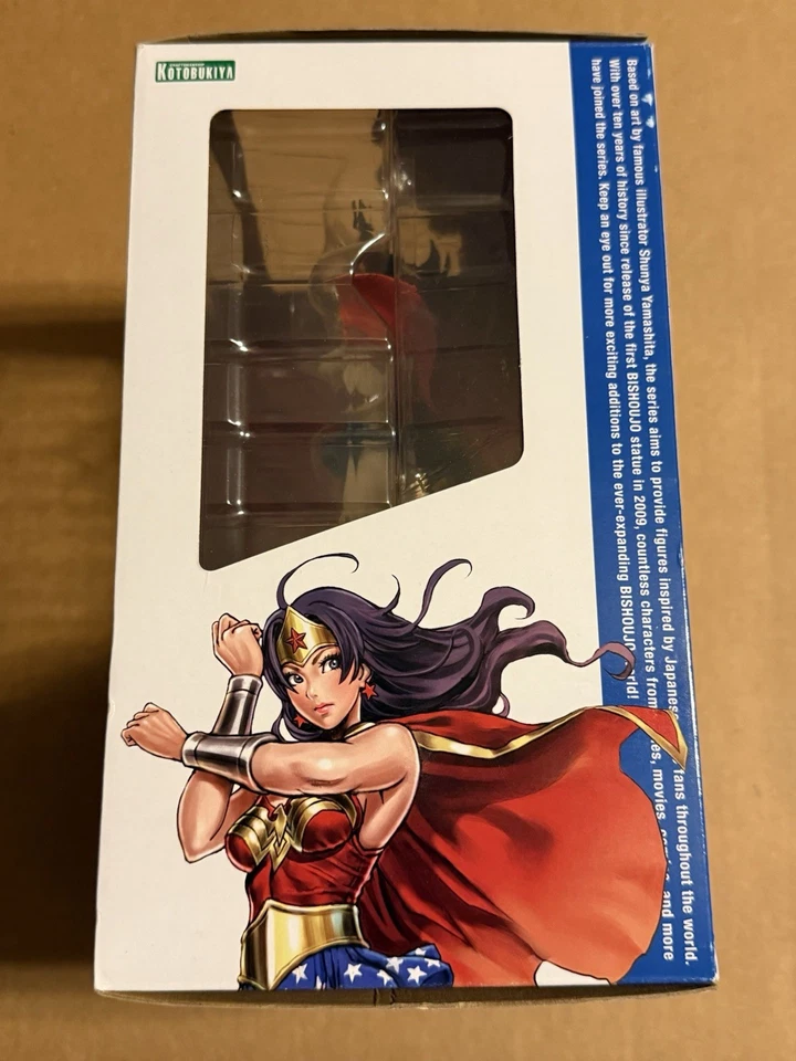 Kotobukiya DC Comics Armored Wonder Woman 2da Edición Bishoujo Estatua Abierta Foto 3 de 4