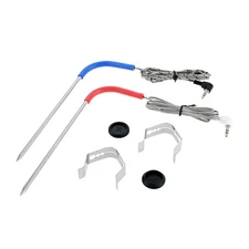 2×Meat Probe Temperature Probes Replacement Parts For Traeger Pellet Grill