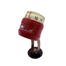 Vintage Sherrill Comapss For Dash Board Of Car Or Boat - Red Vintage Sherrill Comapss For Dash Board Of Car Or Boat - Red