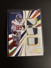 2021 Panini Immaculate Collection Kadarius Toney Triple Patch Rookie /10