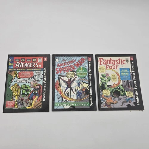 Marvel Comics: Spiderman, Avengers & Fantastic 4 (2005 Mini Reprint Comic Book)