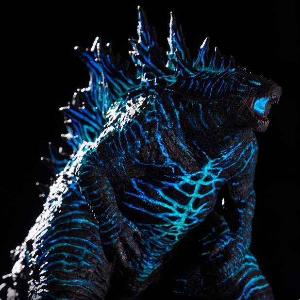 PIRAL STUDIO HoF Godzilla 2024 Pre-Evolution Form Pressurized Edition figure. - Image 4 of 4
