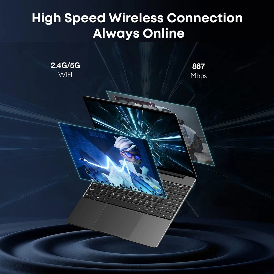 CHUWI CoreBook X 14in 3.8Ghz Intel Core i5 16G 512G SSD Windows 10 Laptop PC - Image 3 of 4