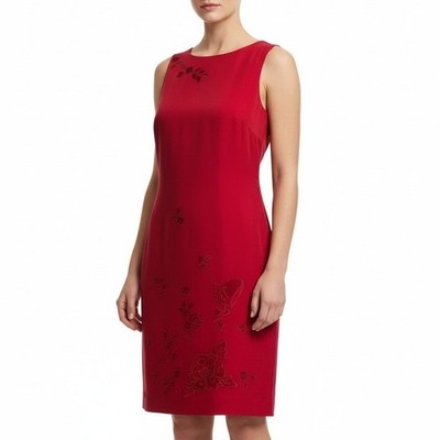coral mini dress Baja Beachwear Crochet Mini Dress in Coral S / Coral