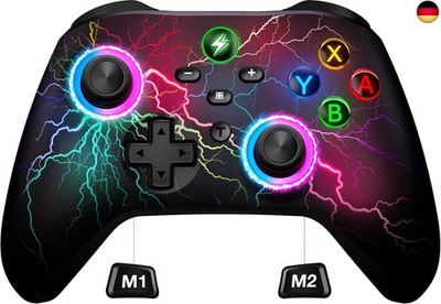 Switch Controller, Switch Pro Controller mit 2 Back Button Macro