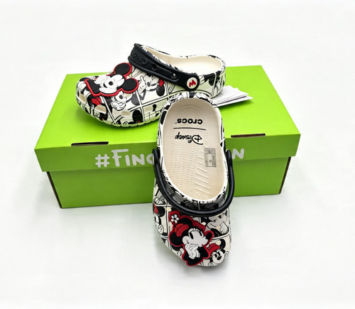 Crocs Disney Mickey Mouse Classic Clog Unisex Shoes with Jibbitz Charms