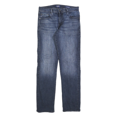CHAPS Herren Slim Jeans Blau Denim W32 L32 Reißverschluss Klassisch Baumwolle