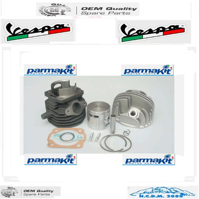 KIT ZYLINDERGRUPPE 75cc Ø47 Aus Gusseisen Parmakit Vespa 50 Special