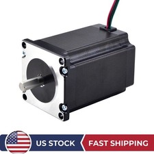 STEPPERONLINE 2 phase Stepper Motor for NEMA 23 4A Length 82mm Shaft 8mm CNC