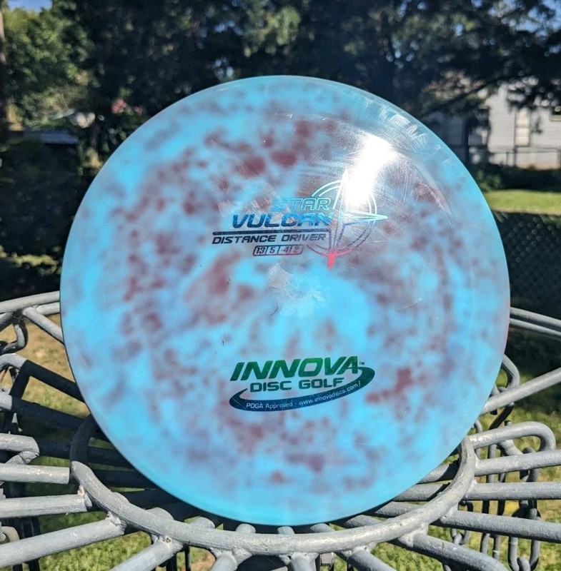 Innova super rare practice field 2017 Embossed Pop Top Dyed STAR VULCAN 168g