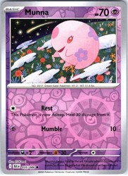 Munna 035/086 Scarlet & Violet: Black Bolt Reverse Holo Common