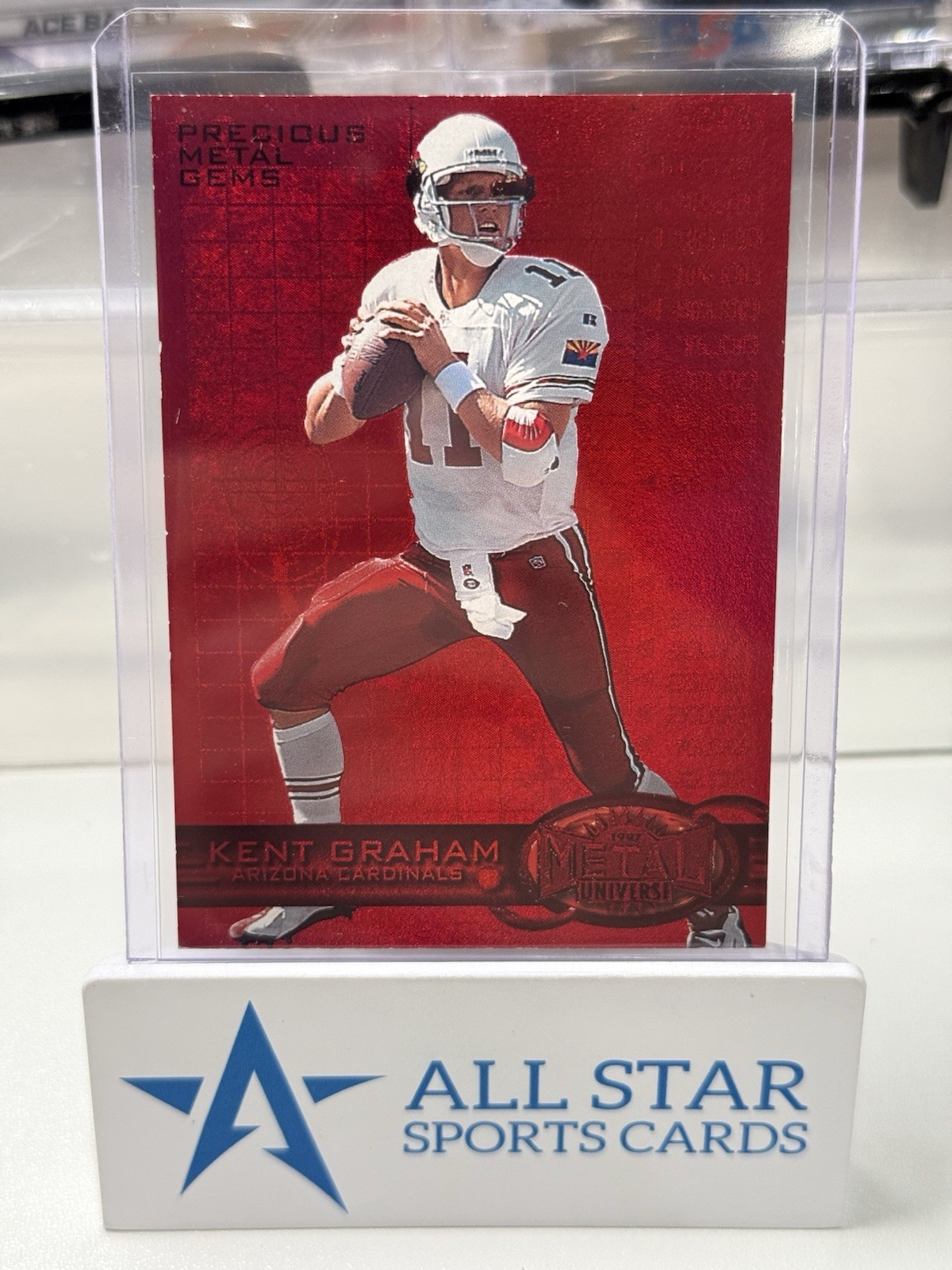 1997 Skybox Metal Universe Kent Graham Red PMG /150 #97 Precious Metal Gems SSP 