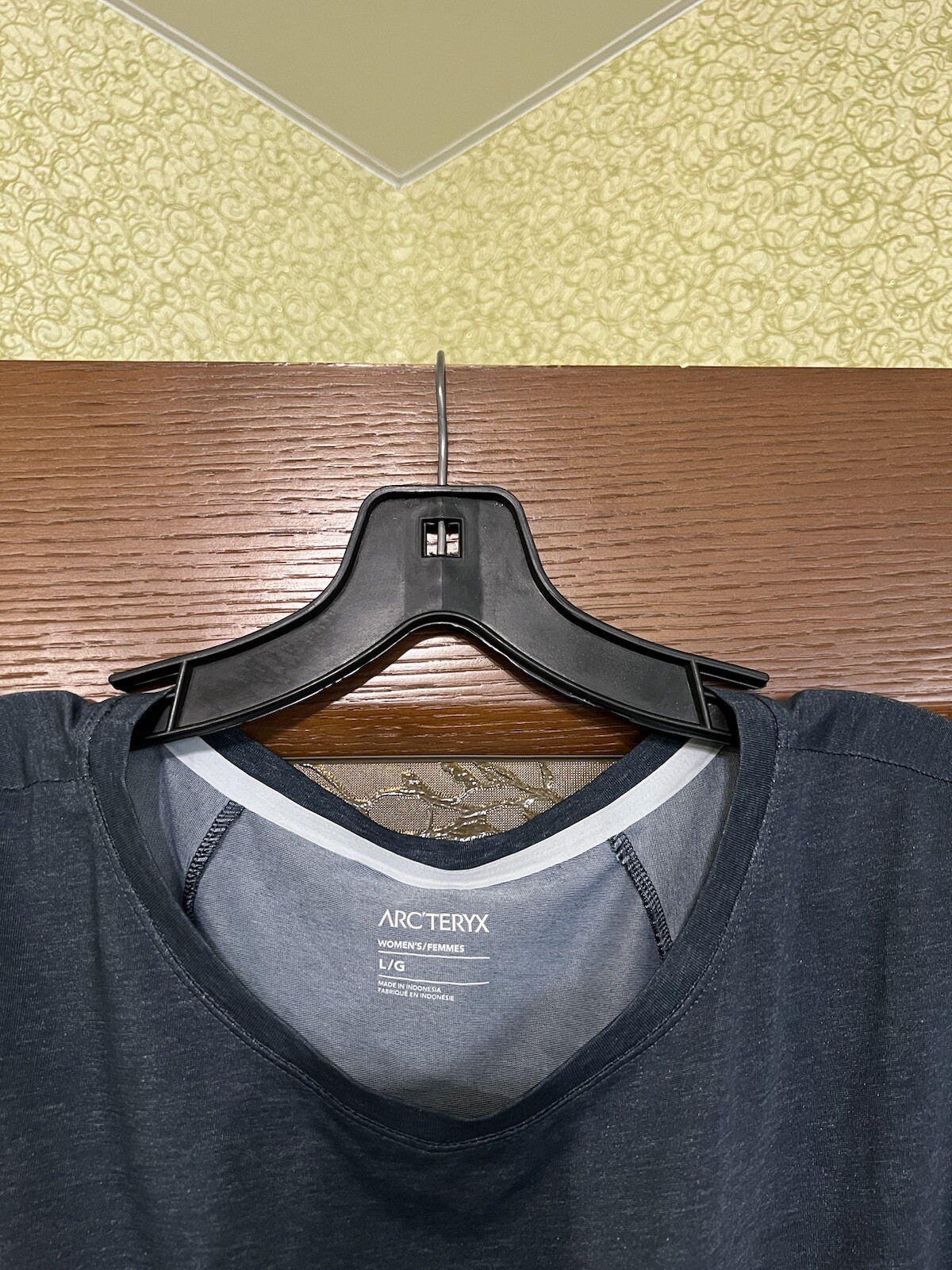 ARC'TERYX ARC’TERYX ARDENA ABITO MIDI MANICA CORTA BLU COTONE POLIESTERE TAGLIA L DONNA