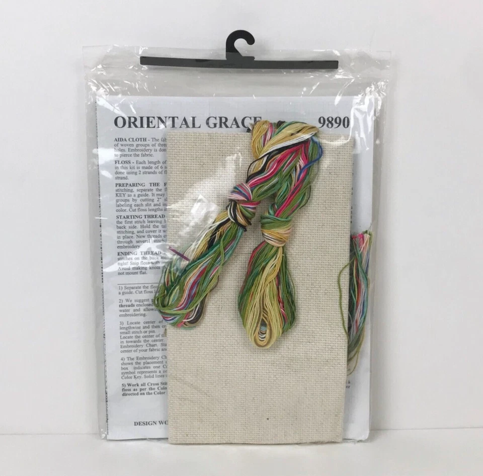 Design Works Feng Shui Oriental Grace Counted Cross Stitch Kit - Image 2 of 2