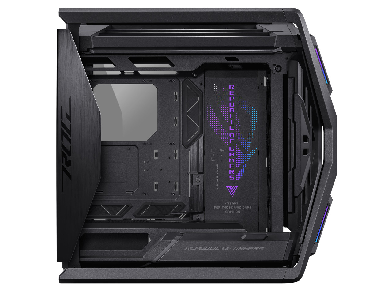 Корпус для компьютера ASUS ROG Hyperion GR701 EATX full tower с полуоткрытой конструкцией