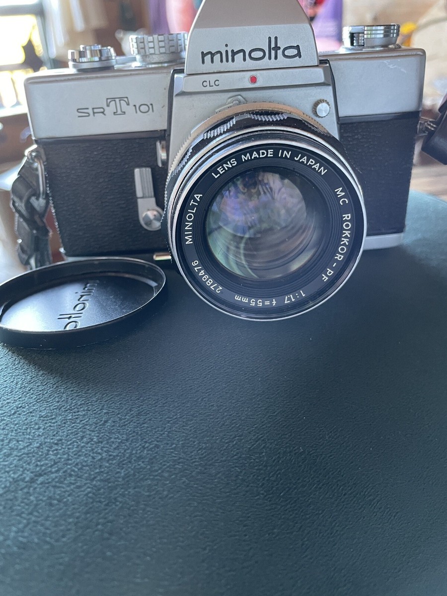 ミノルタ minolta SRT101 55mm f1.7 minolta srt 101 + minolta 55mm f1.7 With Original Boxes! | eBay