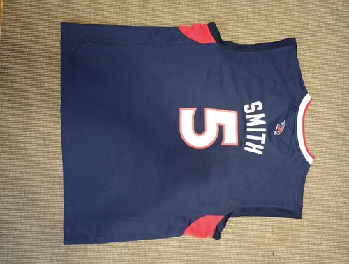 Adidas Atlanta Hawks Josh Smith NBA Jersey Men's Red Size 2XL - Picture 10 of 14