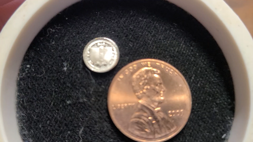 MINIATURE COIN 1936 GETTYSBURG COMMEMORATIVE HALF PROOF LIKE STERLING SILVER - Video 1 of 1