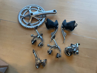 Vintage Campagnolo Veloce/Chorus/Record 8 Speed Groupset 90s Bike Perfection