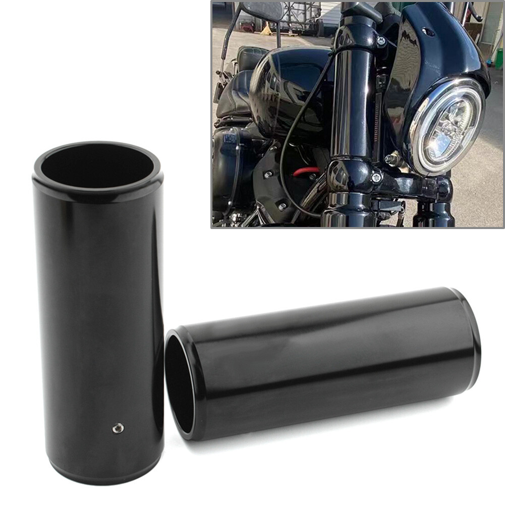 Upper Fork Tube Front Shock Absorber Cover For Harley-Davidson