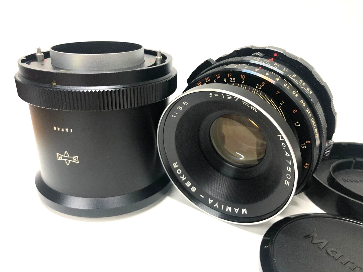 Mamiya f/3.8 Camera Lenses 127mm Focal for sale - eBay