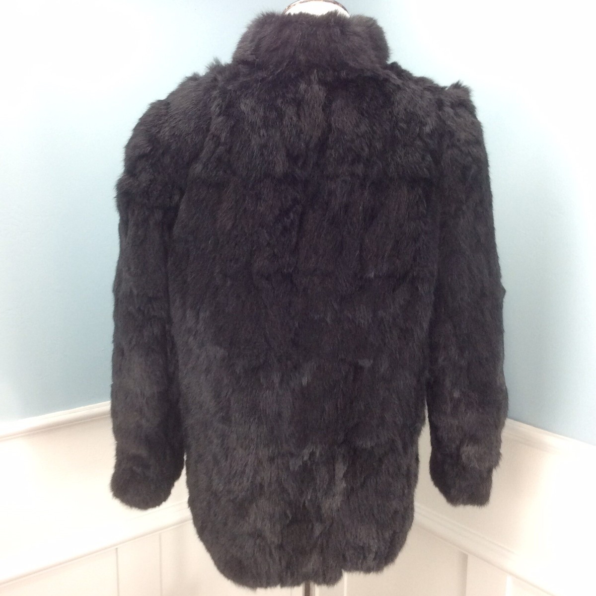 thetoe　Somerset fur coat thetoe Somerset fur coat Vtg Genuine Rabbit Fur Coat Medium