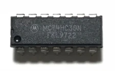 10PCS  MC74HC30N 74HC30 High Speed CMOS Logic 8-Input NAND Gate - NEW IC