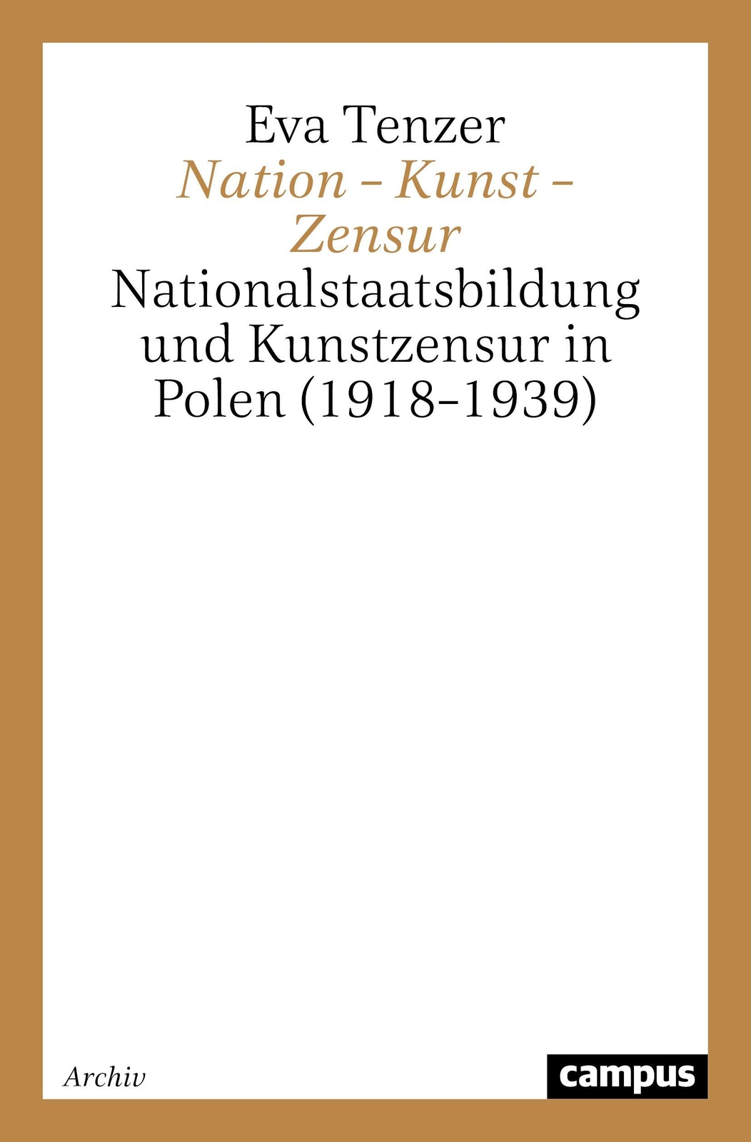 Thumbnail - Nation - Kunst - Zensur | Eva Tenzer | Taschenbuch | Paperback | 342