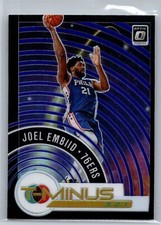 2020-21 Donruss Optic #13 Joel Embiid T-Minus 3...2...1 Purple