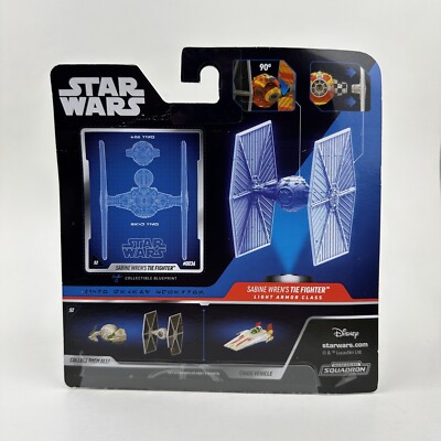 Star Wars Micro Galaxy Squadron Sabine Wren Tie Fighter