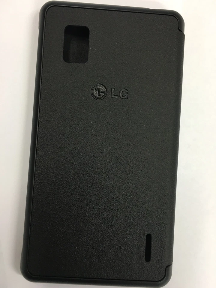 Funda Carcasa LG Optimus G Equipada Abatible CCF-140 en Negro Original Nueva y Sellada Foto 2 de 4