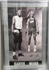 Michael Jordan Spike Lee Autograph Signature Framed Poster JSA / UDA Authentic 