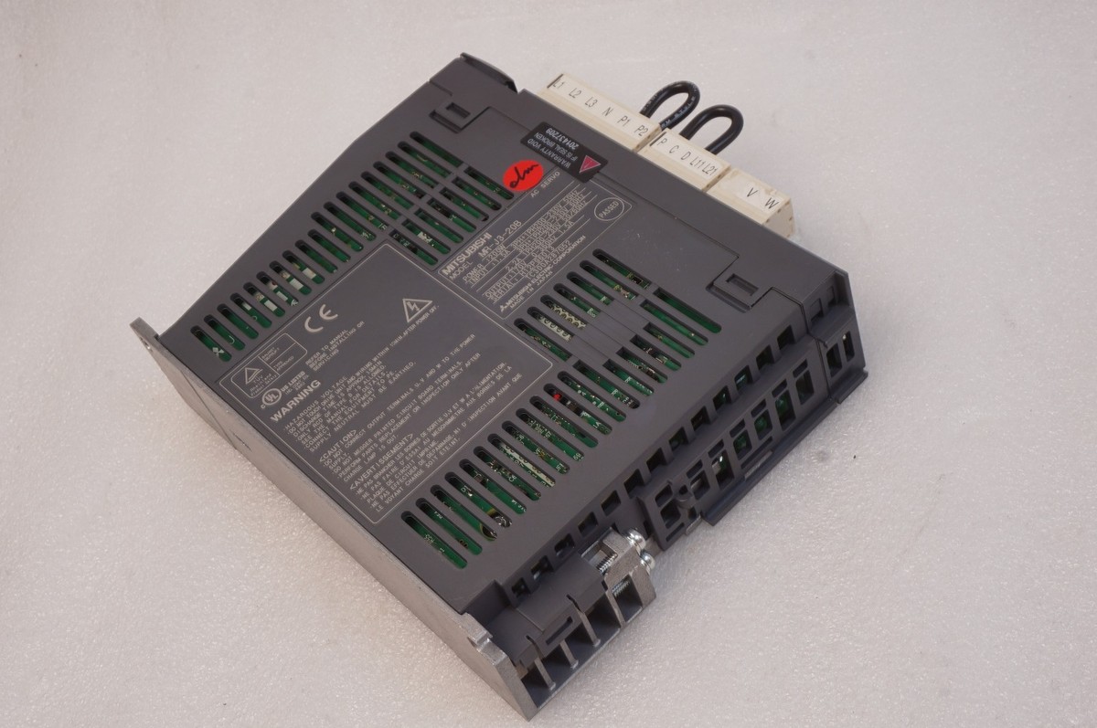 MITSUBISHI AC SERVO DRIVER MR-J3-20B TESTED WORKING FREE SHIP | eBay