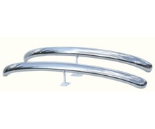Qualitäts VA Edelstahl Stoßstangen Satz Bumper set für VW Käfer 1955 -1972