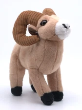 Wild Republic Big Horn 12" Sheep Ram Goat Plush Stuffed Animal Toy 2012