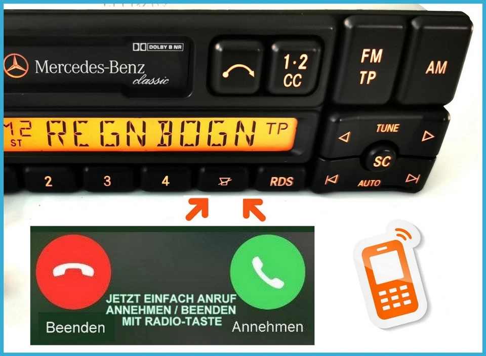 Original Mercedes-Benz Becker BE1150  BE2210 Special Bluetooth + FSE Radio - Bild 2 von 4