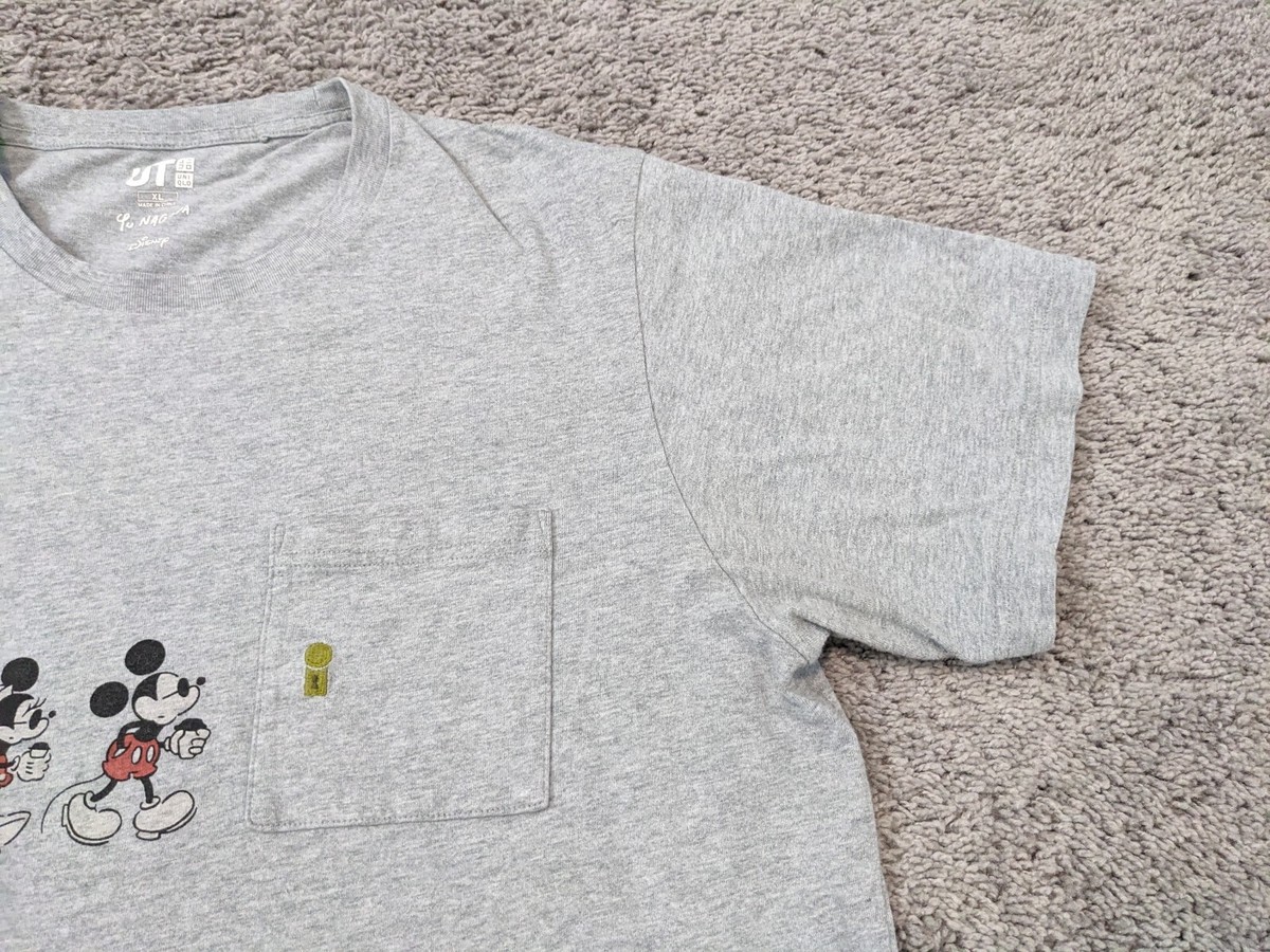 Uniqlo Yu Nagaba Disney Shirt Women Extra Large Mickey Characters
