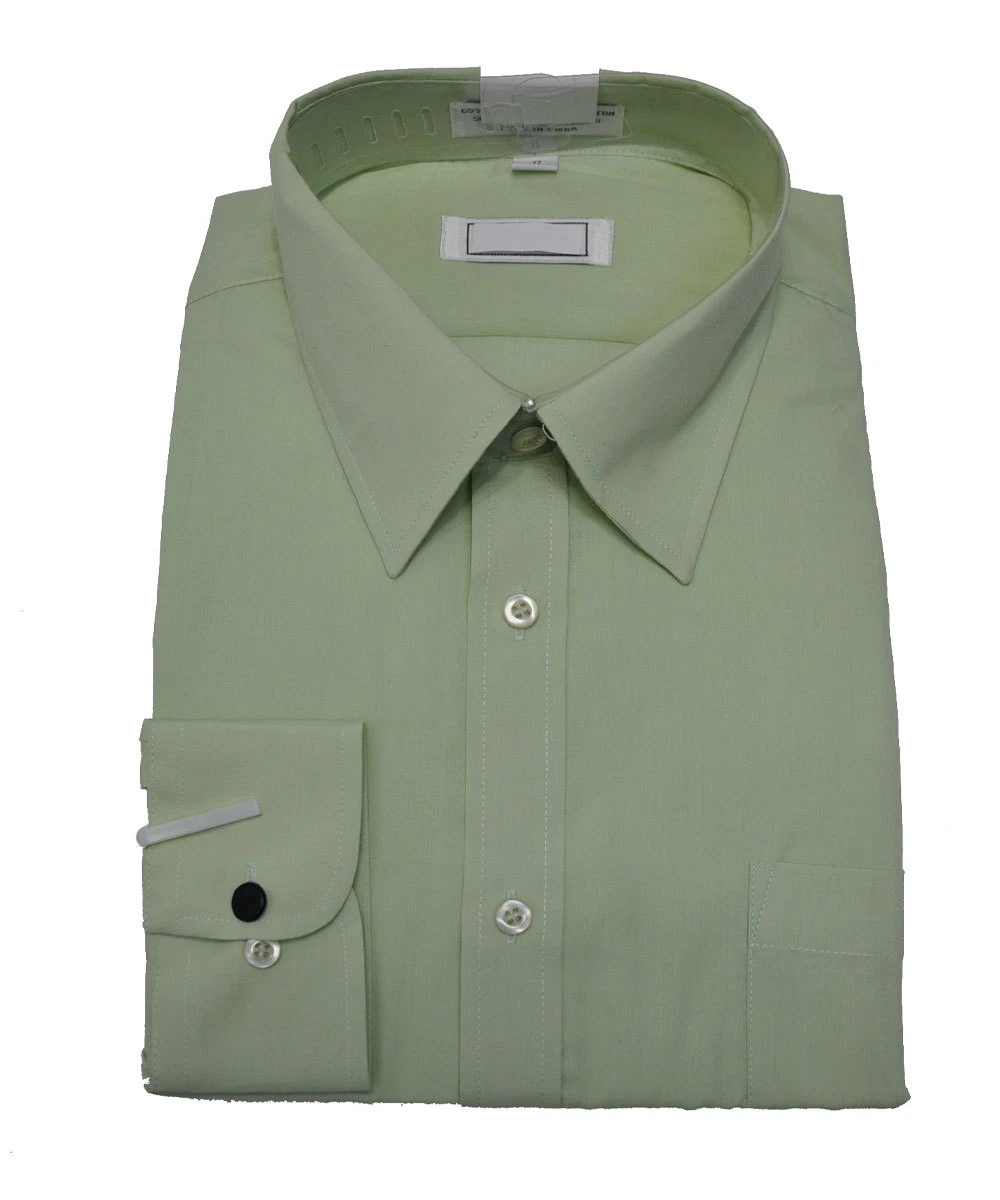 light green dress shirt